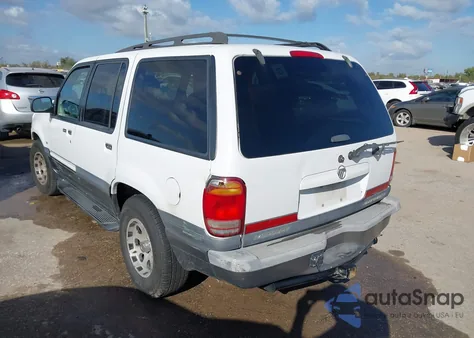 2000 Mercury Mountaineer из США, поврежденный, VIN 4M2DU86P6YUJ04628